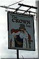 SO6135 : Inn sign, The Crown Inn #2 by Philip Halling