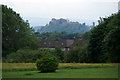 View to Stirling Castle from the Bannockburn Heritage Centre
