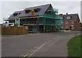 Elms Court house construction, Stonehouse