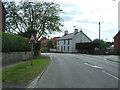 Approaching the level crossing on Bedale Road