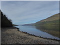 Loch Ness shoreline at Letterfinlay