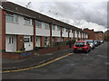 A terrace of houses in Queens Square, Warwick