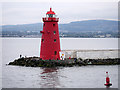 O2334 : The Poolbeg Lighthouse, Dublin by David Dixon