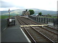SD7678 : Barrow crossing Ribblehead Railway Station by JThomas
