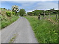 Ardglass Road climbing in the direction of the Seeconnell Col