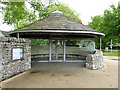 Shelter at Grassington car park