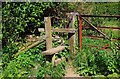 Stile at Dean Bottom, near Burford, Oxon