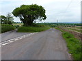 Junction of lanes near Llangyndeyrn