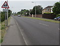 Warning sign - school, Mizzymead Road, Nailsea