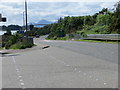 The A87 leaving Kyle of Lochalsh and heading for Skye Bridge