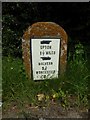 Milestone at Hanley Castle