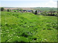 View across the Great Wold Valley at Weaverthorpe