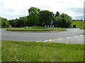 Roundabout on the A456