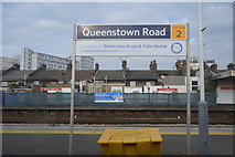 TQ2876 : Queenstown Road Station by N Chadwick