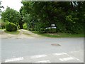 Road junction on Pound Lane