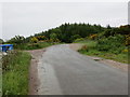 Road at the entrance to The Ord