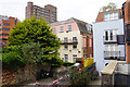 Bin day in Cabot Mews