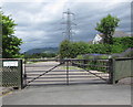 Waterloo Court entrance gate, Llanfoist