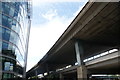 View of the A40 Westway viaduct from the Regent