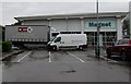 ST2178 : KDE lorry in Avenue Retail Park, Cardiff by Jaggery