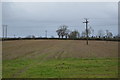 Footpath across field