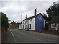 Looking across Long Street to the Blue Bell