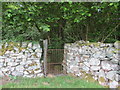 Gate leading into Parc y Moch, Bethesda