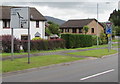 Merthyr Road directions sign, Llanfoist