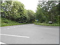 Hedgerley Lane at the junction of Village Lane