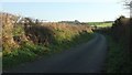SW9842 : Lane at Gorran High Lanes by Derek Harper