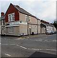 JWD Construction Ltd (Roofing) premises on a Cardiff corner 