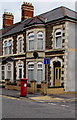 Victorian pillarbox on a Cardiff corner