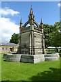 SP2824 : Langston Memorial Fountain, Churchill by Philip Halling