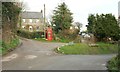 Cottage and phone box, Burlawn