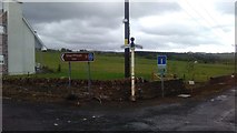 NN7900 : Road junction, near Dunblane by Euan Nelson