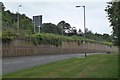NT5433 : Retaining wall, Melrose Bypass by Jim Barton