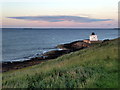 NU1735 : Blackrocks Point, Lighthouse by PAUL FARMER