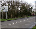 Directions sign facing Newton Nottage Road, Porthcawl