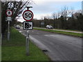 Signs facing the A4106, Porthcawl