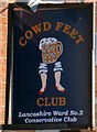 Sign of the Cowd Feet Club