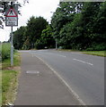 Warning sign - Croesfan ar dwmpath/Humped crossing, Greenway Road, Cardiff