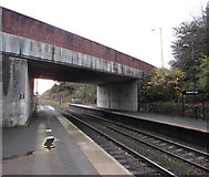 SO8963 : Ombersley Way road bridge, Droitwich by Jaggery