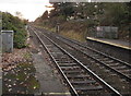 Railway southwest of Droitwich Spa railway station
