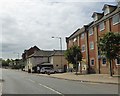 The Spinnaker inn and new apartments, Hythe Quay