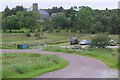 Minor road and car park, Arisaig