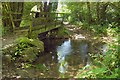 Footbridge over Holy Brook