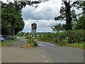 Cattle grid on Leicester Road