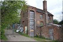 TQ5740 : Derelict looking building by N Chadwick