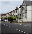 Row of houses, Risca Road, Newport