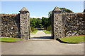 SH5573 : Entrance to the walled garden at Plas Cadnant by Jeff Buck